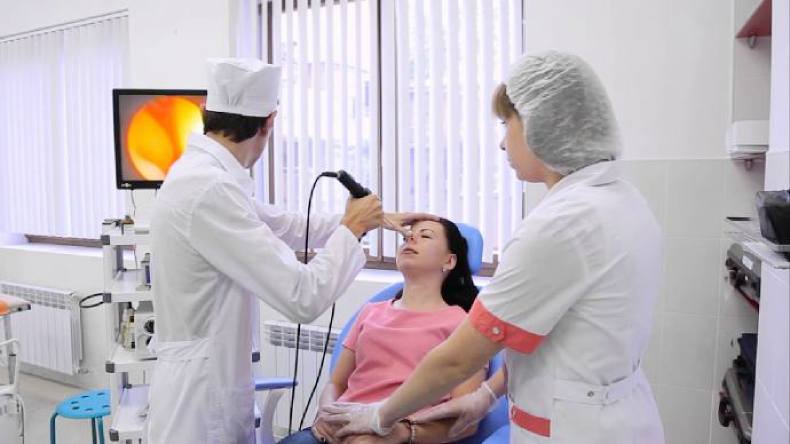 Эндоскопия аденоидов у детей